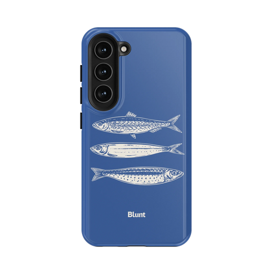 Blue Fins Samsung Case