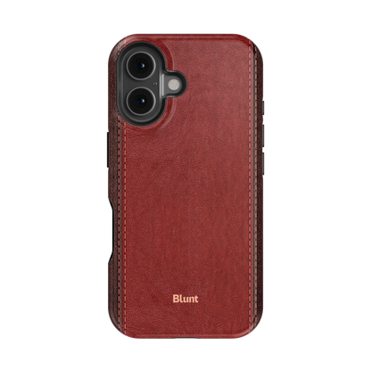 Crimson Hide iPhone Case