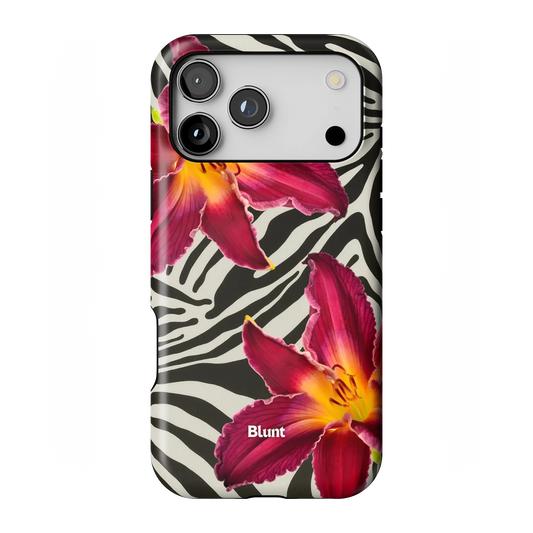 Zebra Lily iPhone Case