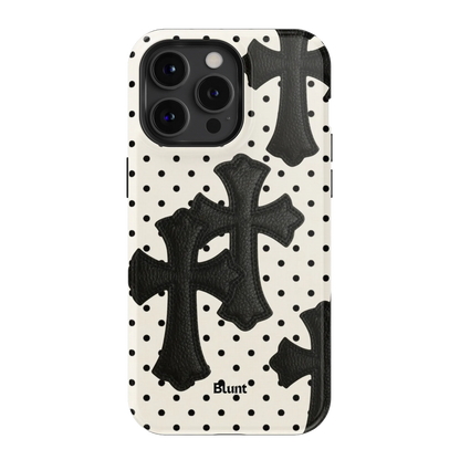 Noir Crosses iPhone Case