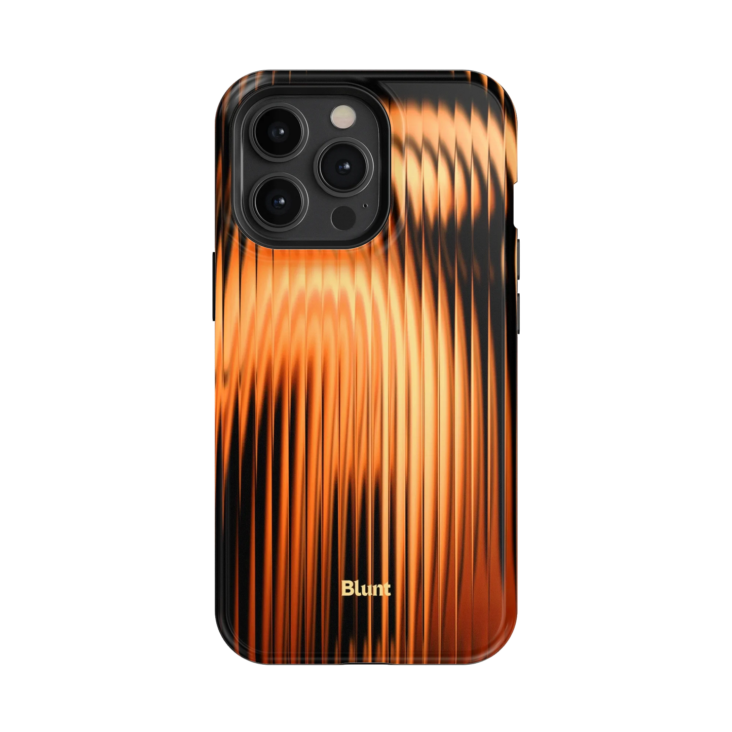 Copper Ripple iPhone Case
