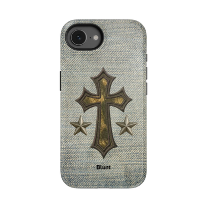 Denim Faith iPhone Case
