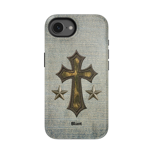 Denim Faith iPhone Case