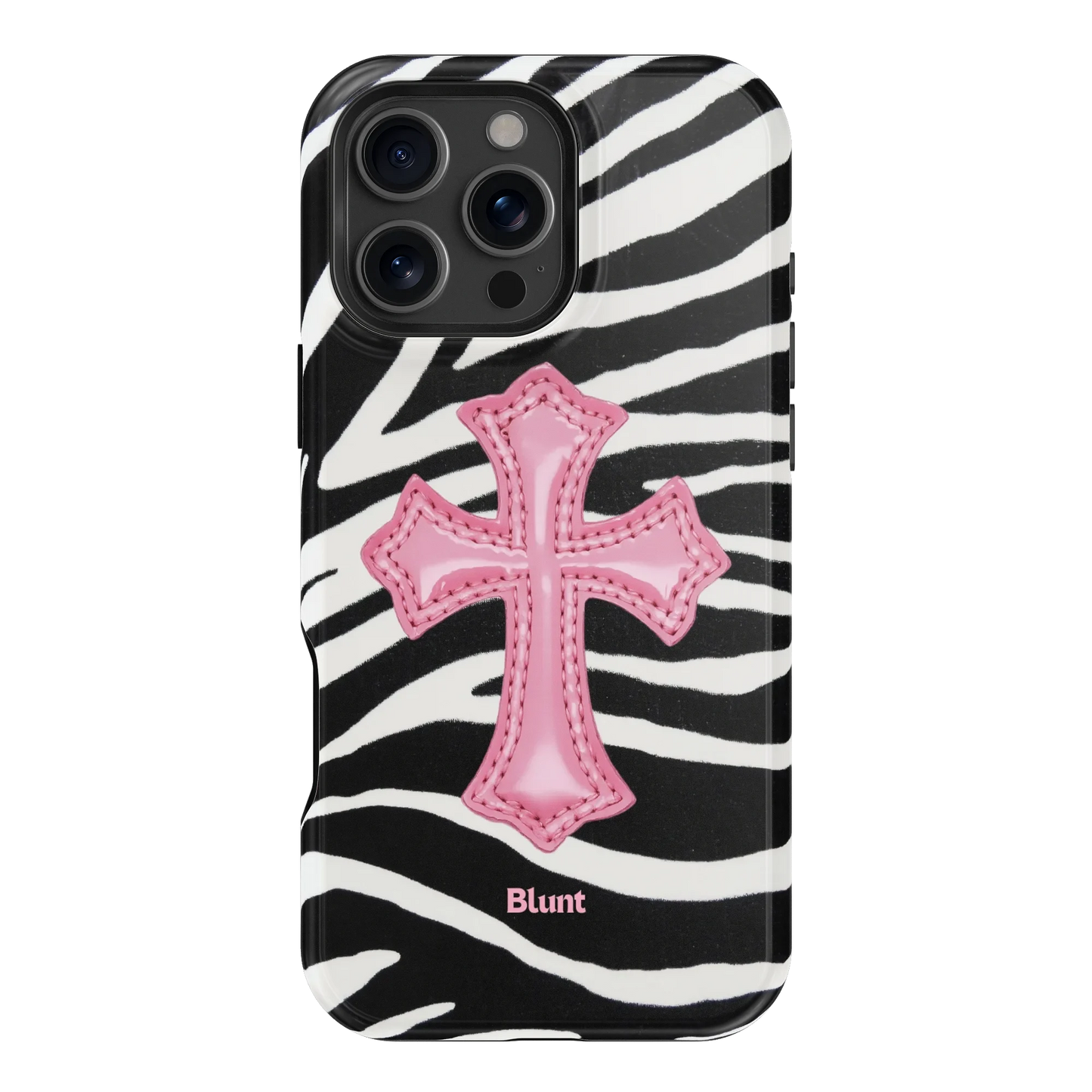 Zebra Halo iPhone Case