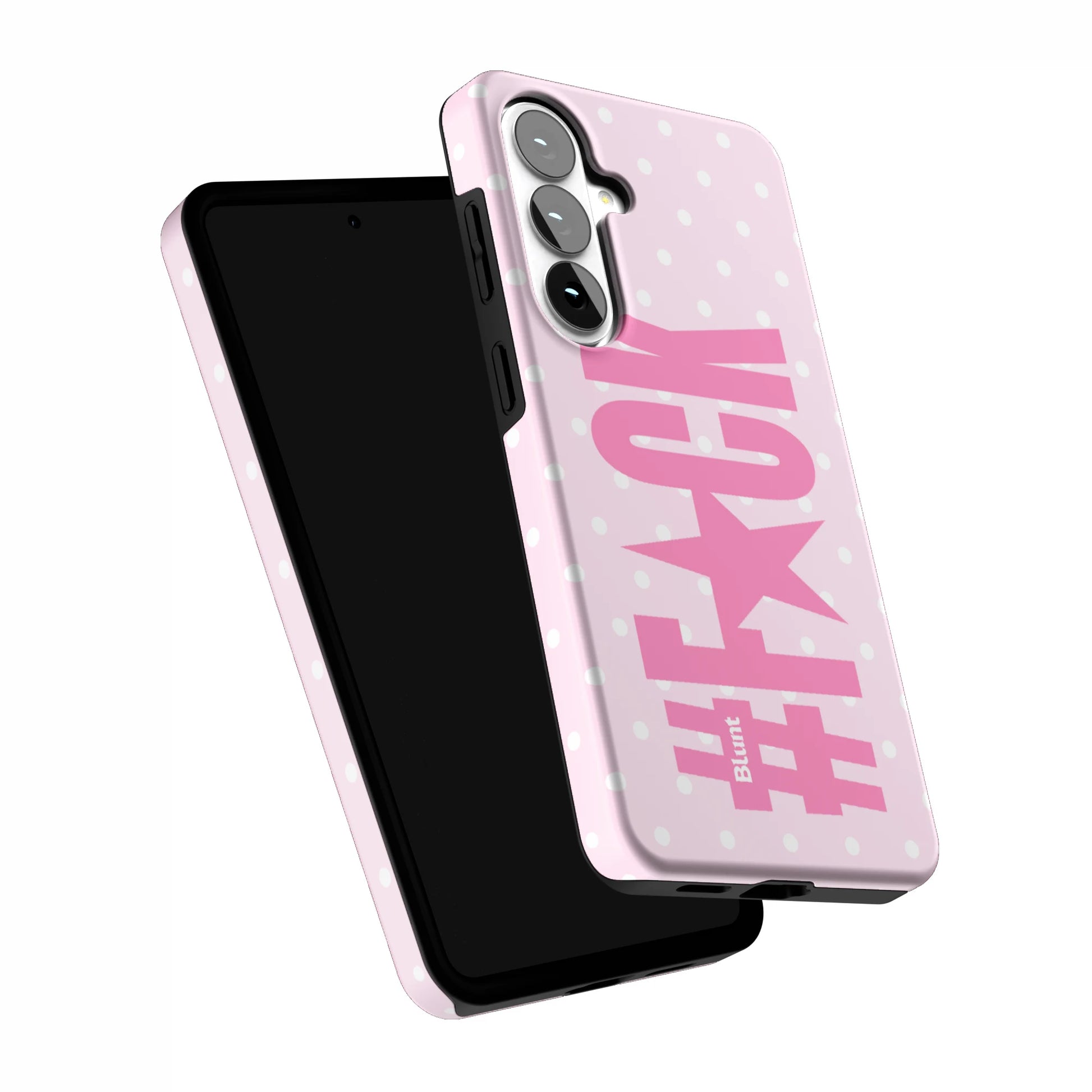 Pink-Polka-Riot-samsung-case-Galaxy S26 Plus-5