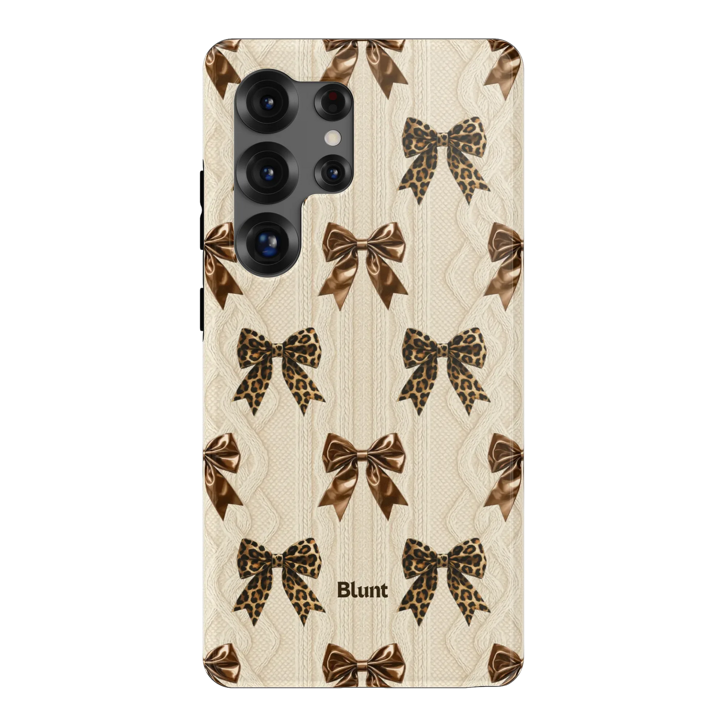 Cheetah Knit Samsung Case