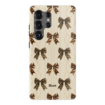 Cheetah Knit Samsung Case