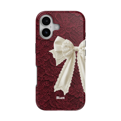 Velvet Bow iPhone Case