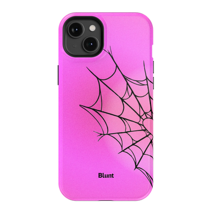 Pink Web iPhone Case