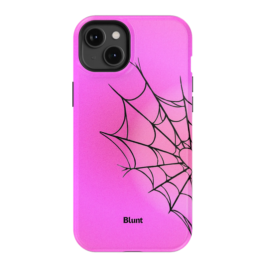 Pink Web iPhone Case