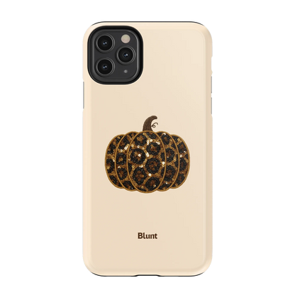 Cheetah Pumpkin iPhone Case