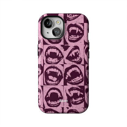 Sharp-Grid-iphone-case-iPhone 15-1