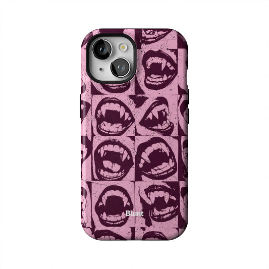 Sharp-Grid-iphone-case-iPhone 15-1
