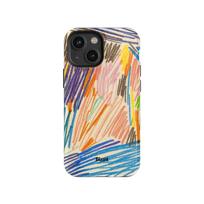 Static Lines iPhone Case