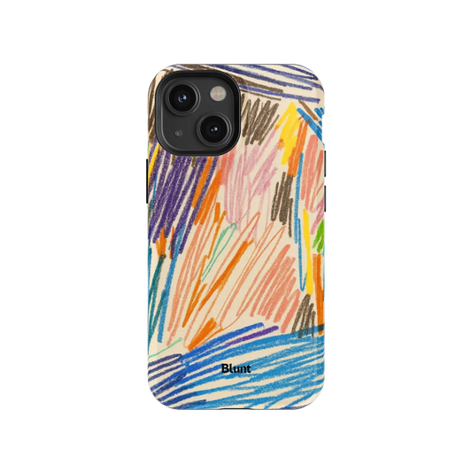 Static Lines iPhone Case