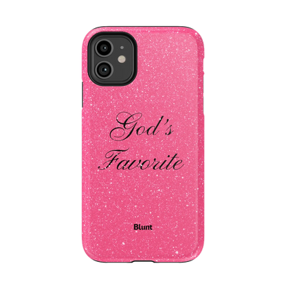 Gods Favorite Pink iPhone Case