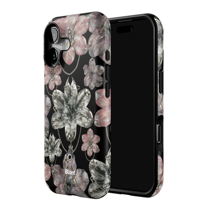 Midnight Orchid iPhone Case