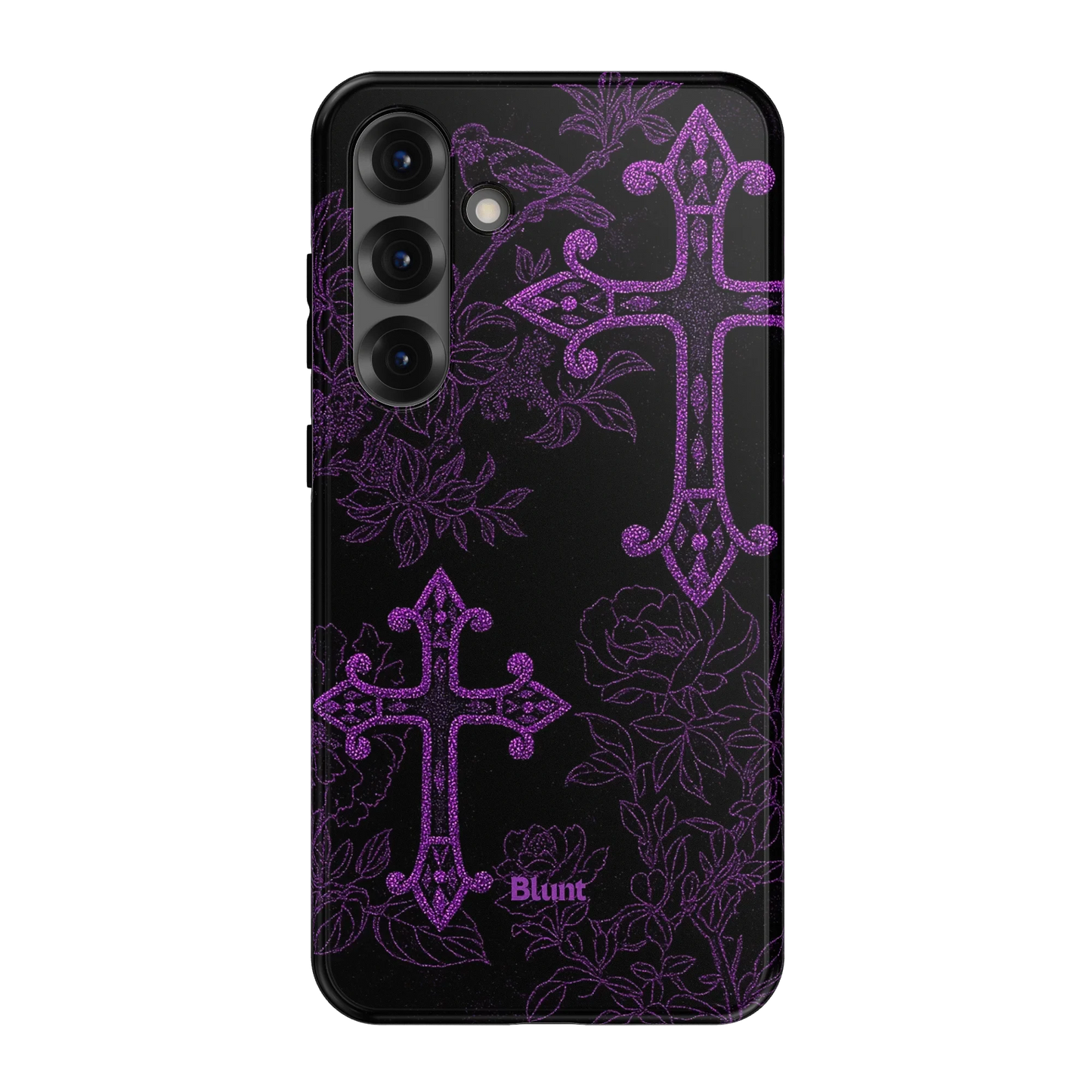 Purple Cross Samsung Case