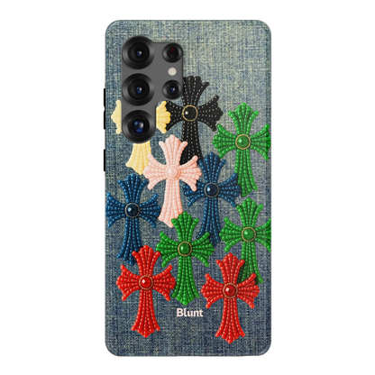 Cross Stitch Samsung Case