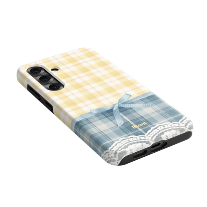 Blue-Lemonplaid-samsung-case-S25 Plus-2