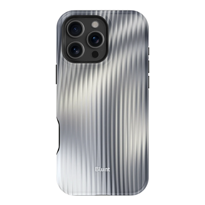 Silver Pulse iPhone Case