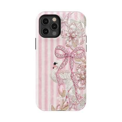 Striped Grace iPhone Case