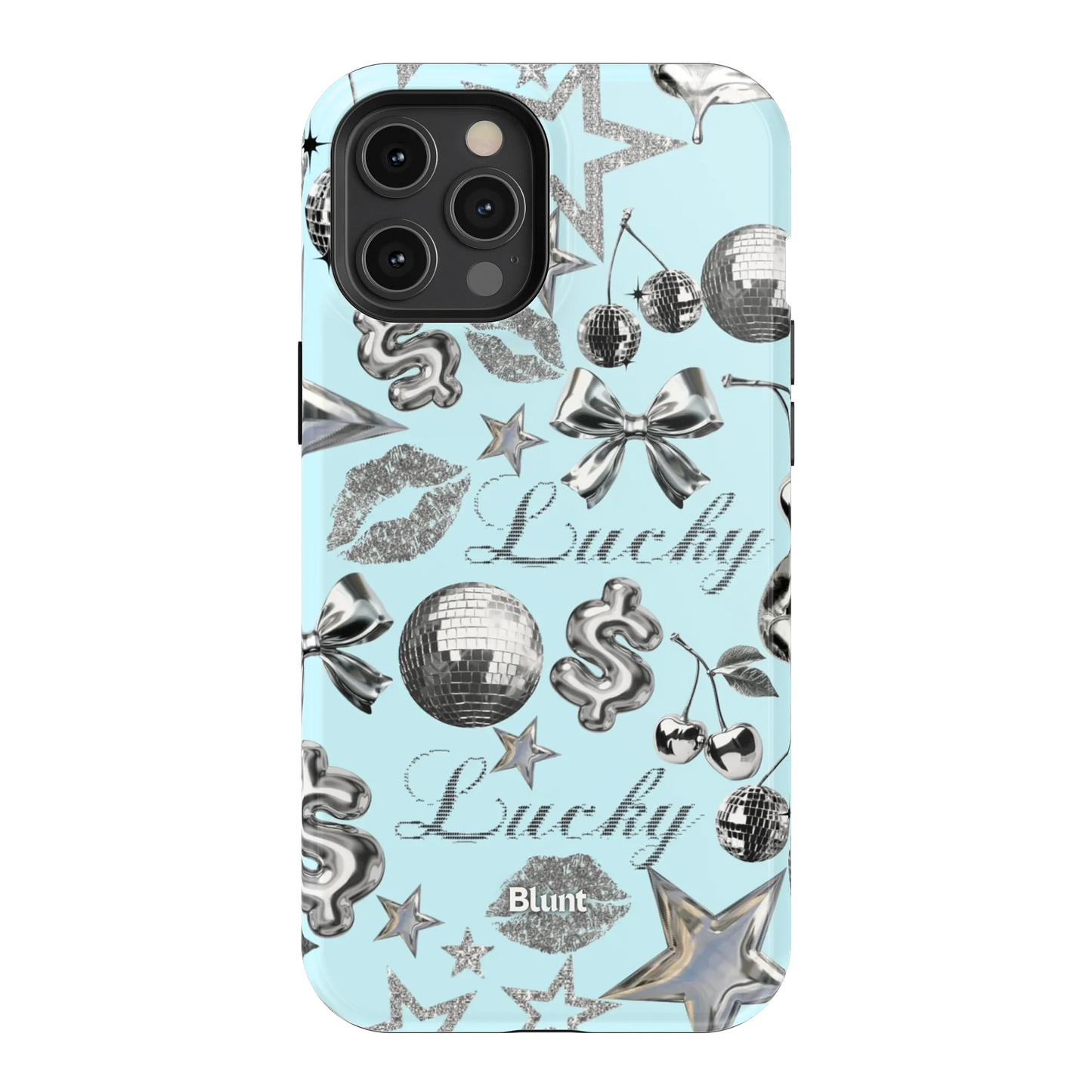 Lucky Baby Blue iPhone Case