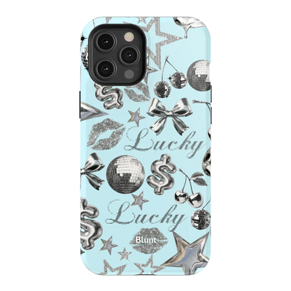 Lucky Baby Blue iPhone Case