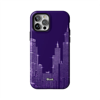 Purple-NYC--SKYELINE-iphone-case-iPhone 12 Pro-1