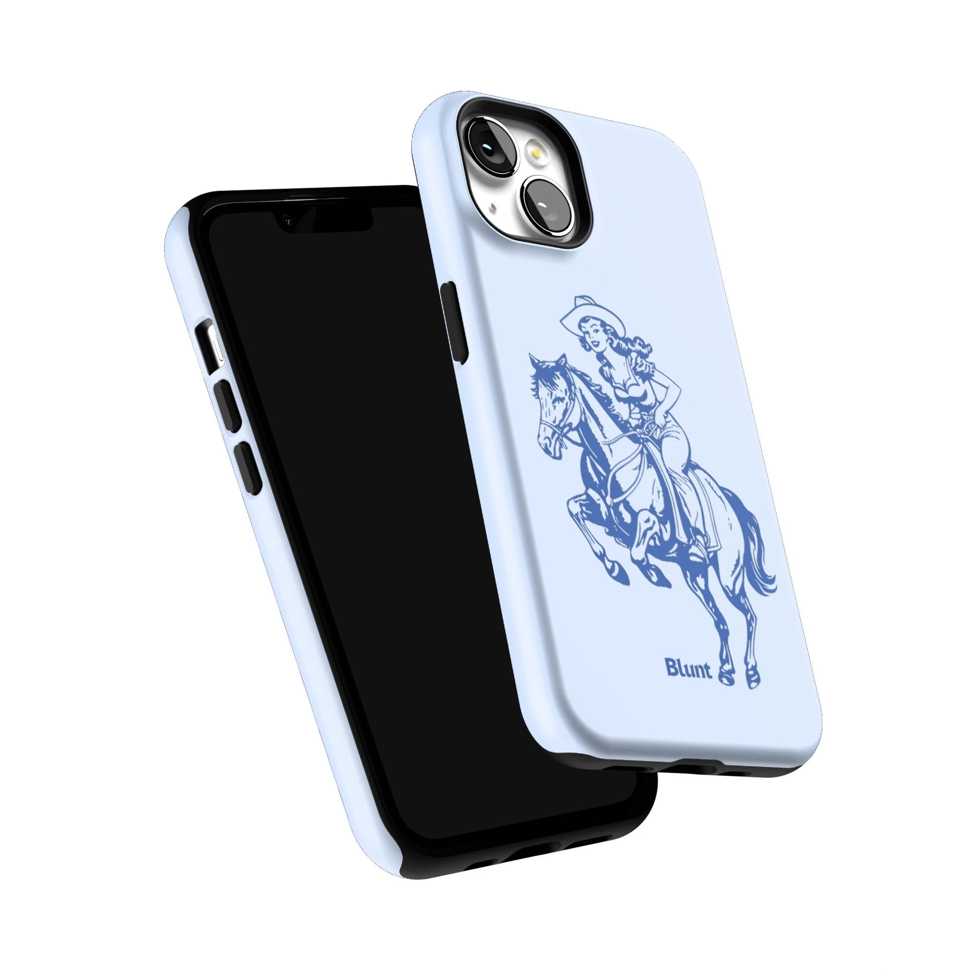 Blue-Lasso-Lady-iphone-case-iPhone 13-5