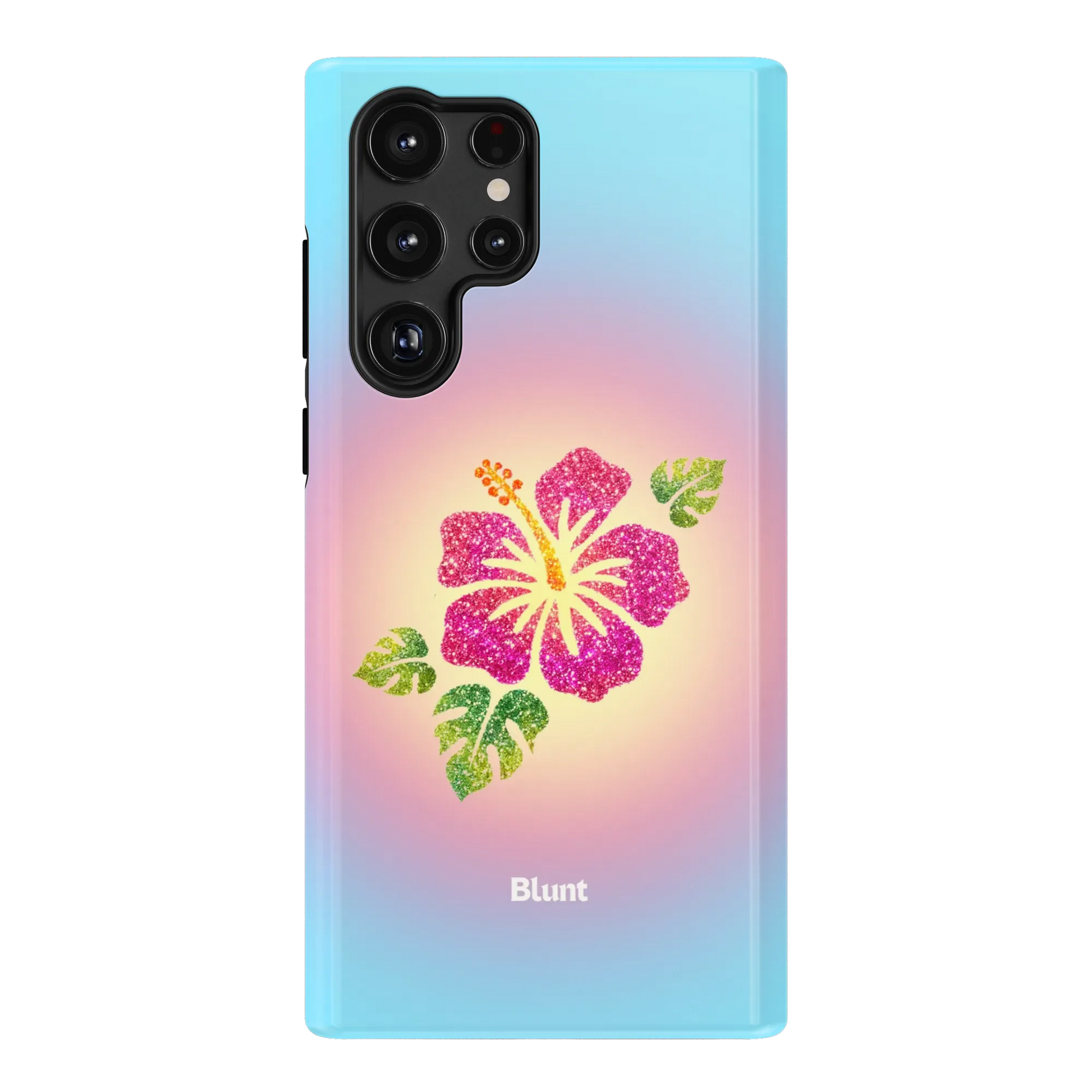 Hibiscus-Glow-samsung-case-Galaxy S22 Ultra-1