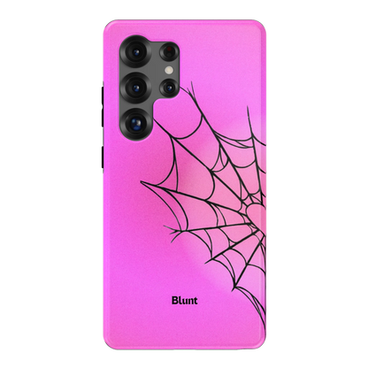 Pink Web Samsung Case