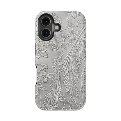 Tooled Silver iPhone Case