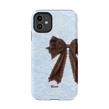 Bleu Bow iPhone Case