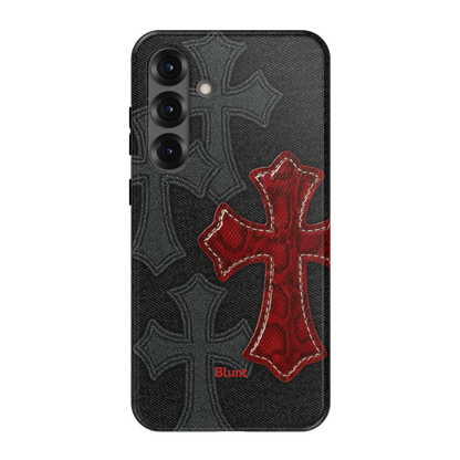 Crimson Cross Samsung Case