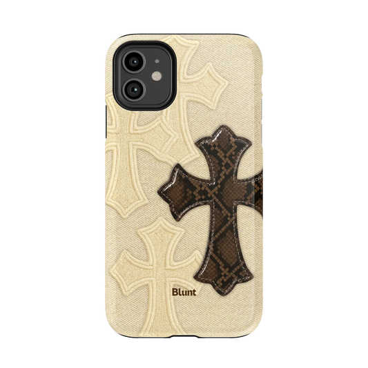 Brownscale Saint iPhone Case