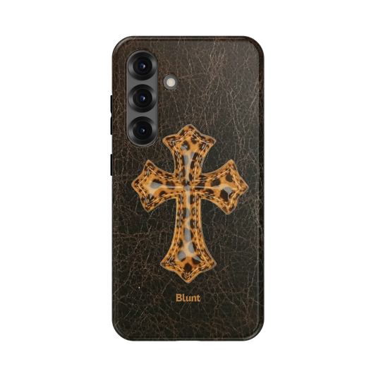 Golden Celine Samsung Case