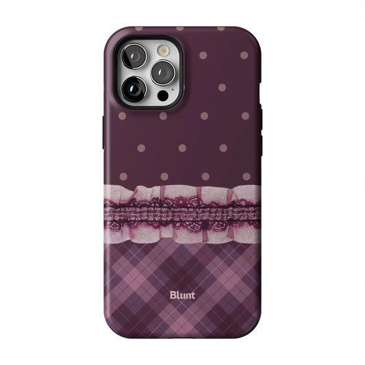 Lilac-Lattice-iphone-case-iPhone 12 Pro Max-1