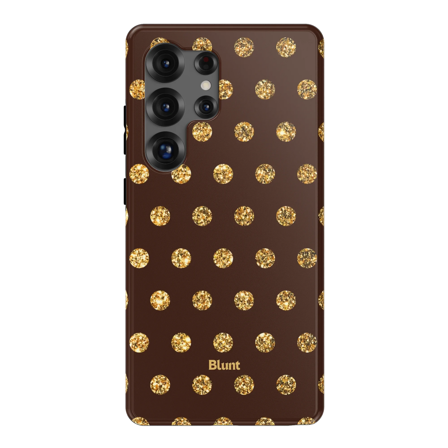Gold Polka Samsung Case