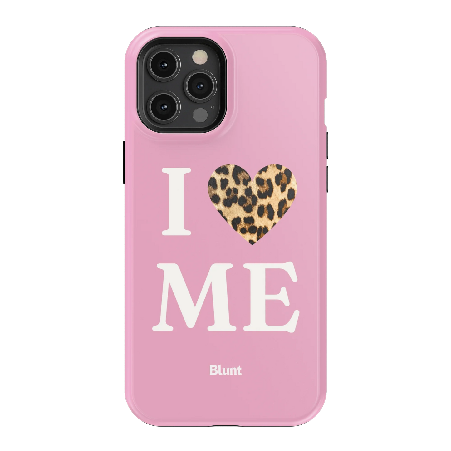 Pink I Love Me iPhone Case