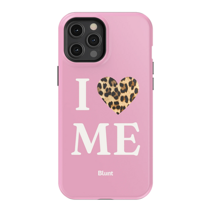 Pink I Love Me iPhone Case