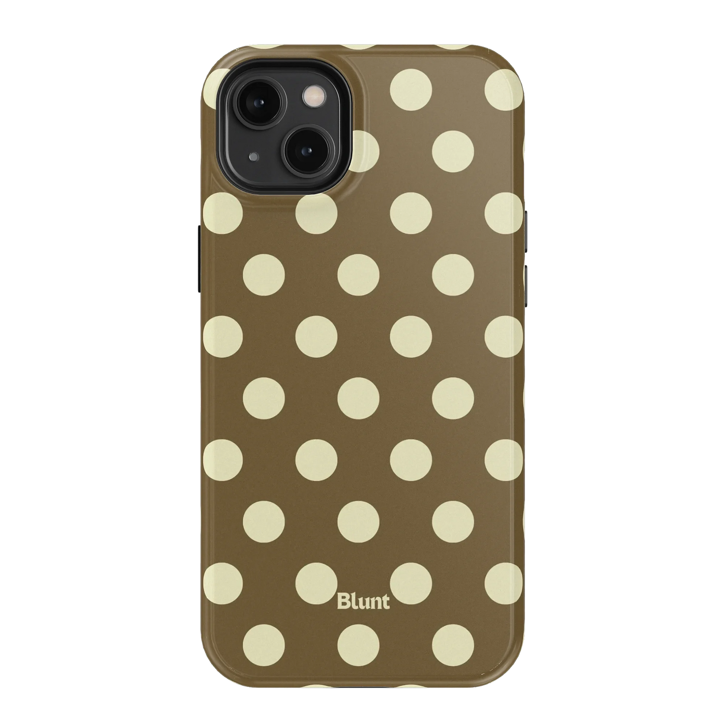 Toffee Cream Dot iPhone Case
