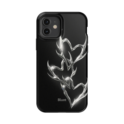 Chrome Flame iPhone Case