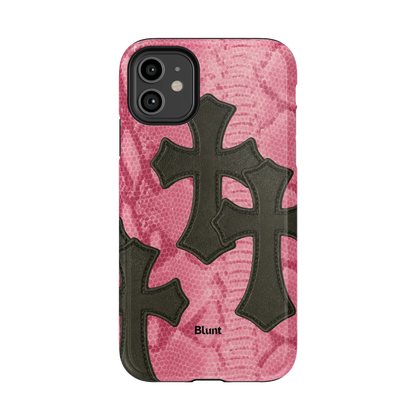 Pink Gothic iPhone Case