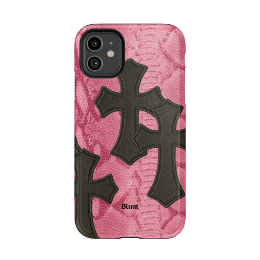 Pink Gothic iPhone Case