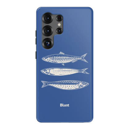 Blue Fins Samsung Case