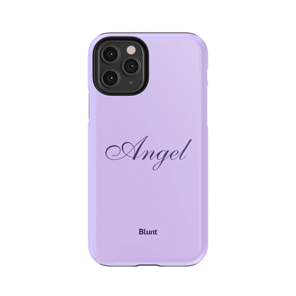 Purple Angel iPhone Case