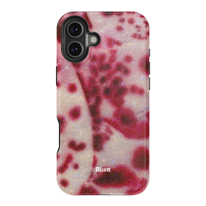 Crimson Veil iPhone Case