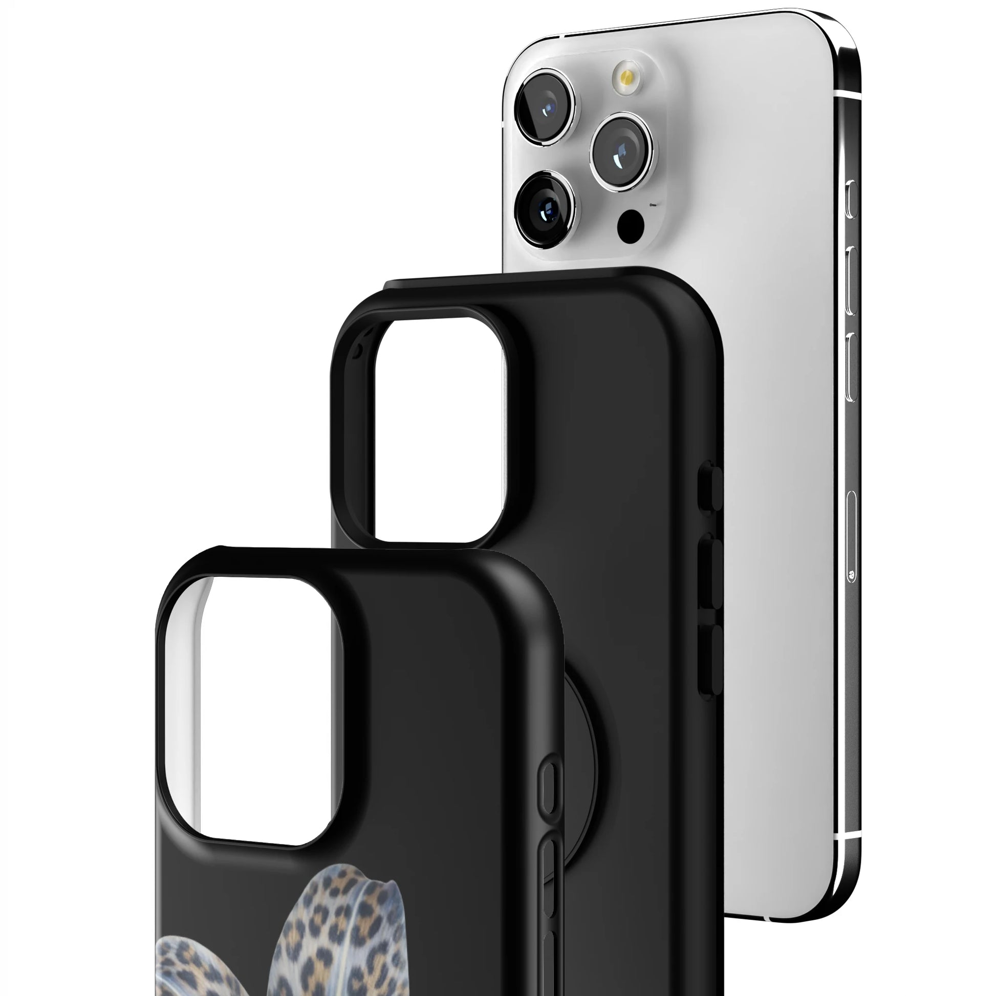 Blue-Leopard-Bloom-iphone-case-iPhone 16 Pro Max-3
