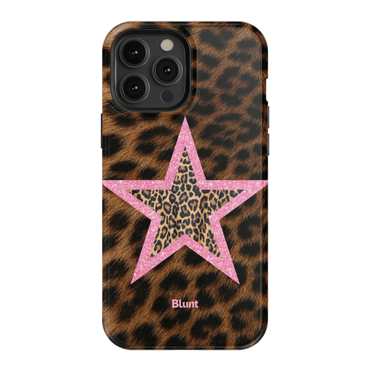 Pink Cheetah Starlette iPhone Case